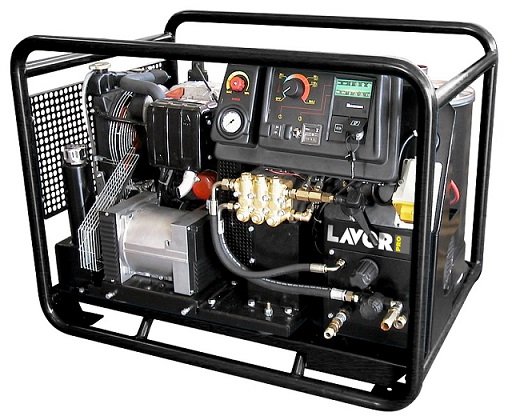 意大利LAVOR自带动力冷水高压清洗机柴油内燃机驱动清洗机